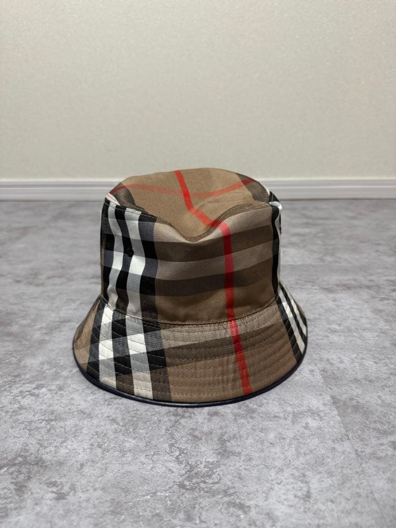 Burberry チェック柄 バケットハット