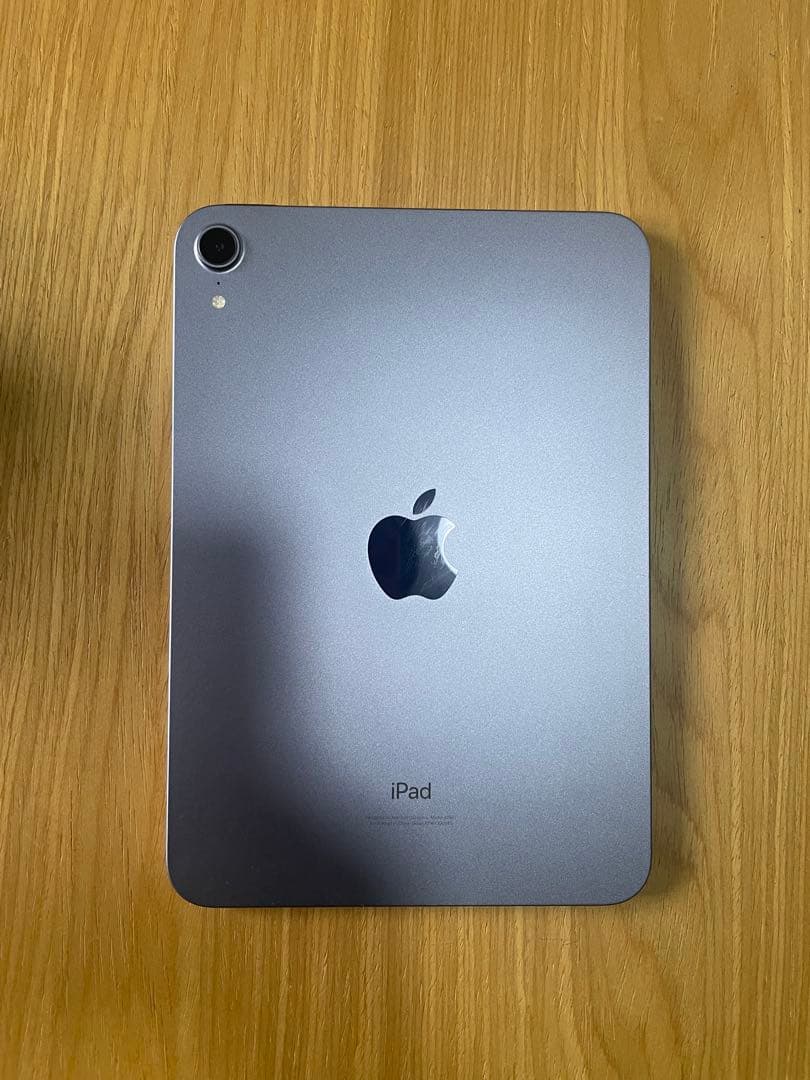 美品 iPad mini Wi-Fiモデル 第6世代 64GB パープル