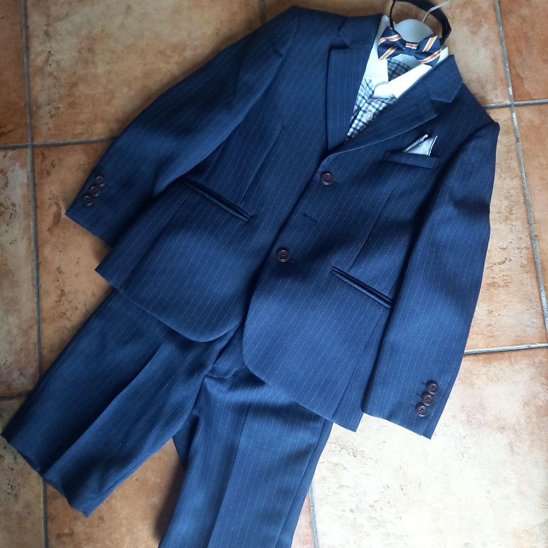 CHOPIN 男の子フォーマルスーツ 120cm 蝶ネクタイ付き