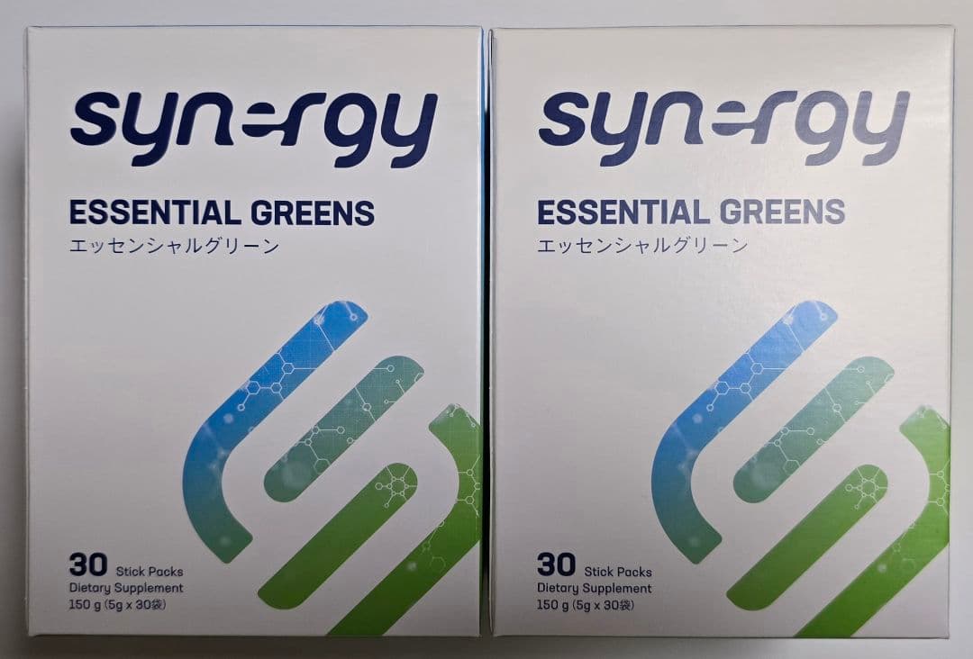 シナジー エッセンシャルグリーン 2箱セット