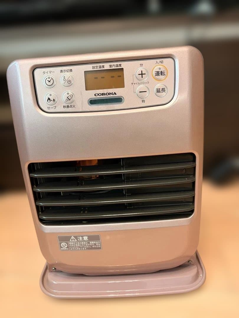 【値下】CORONA 石油ファンヒーター コンパクト FH-M2523Y-R