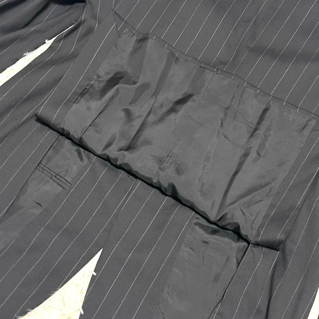 美品　ジョルジオアルマーニ　スーツセットアップ　48 チャコールグレー系