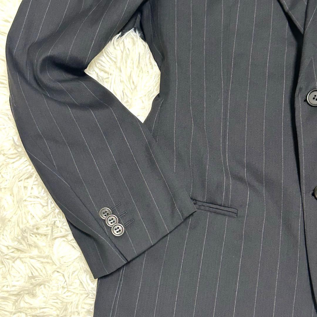 美品　ジョルジオアルマーニ　スーツセットアップ　48 チャコールグレー系