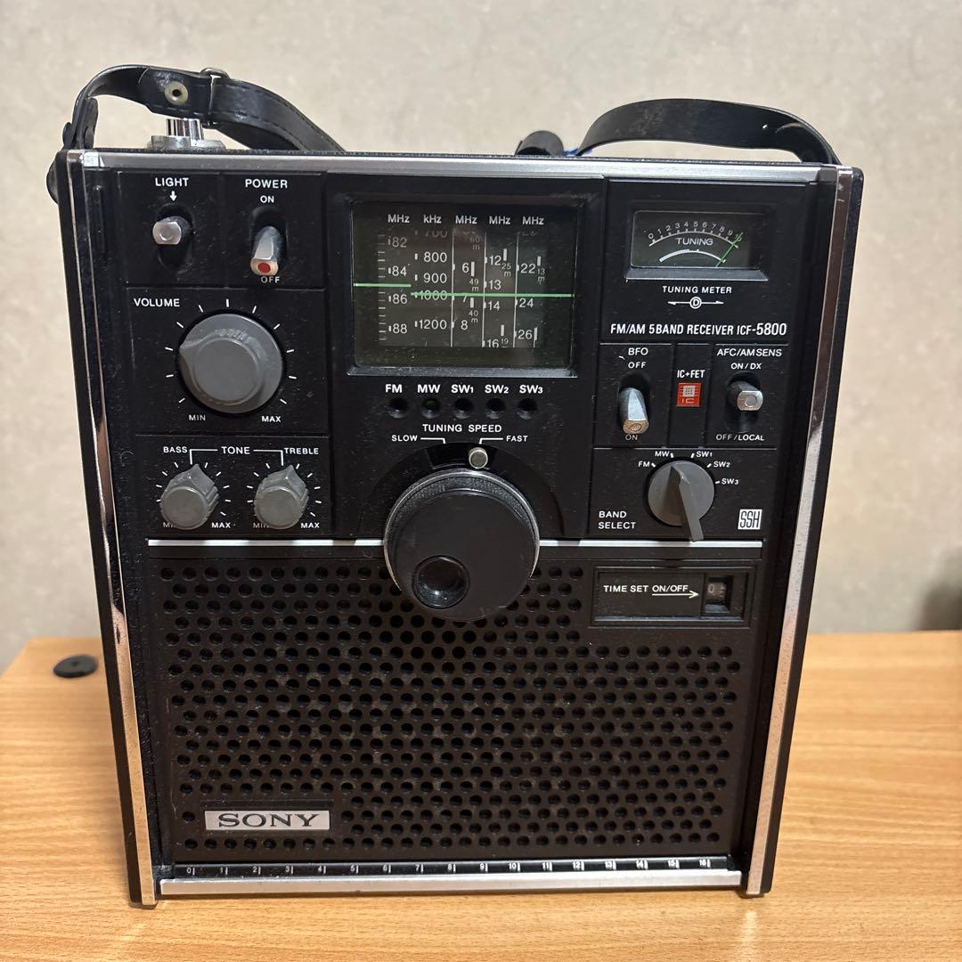 ソニーICF-5800 ジャンク品