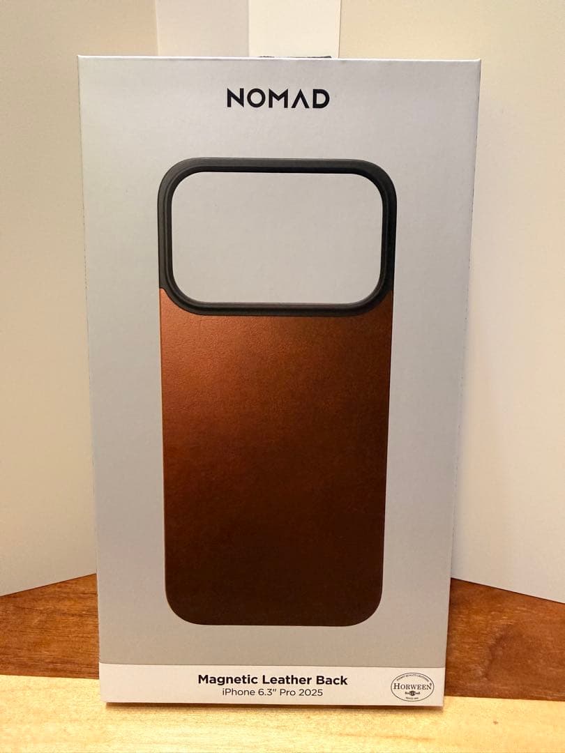 iPhoneアクセサリー NOMAD Magnetic LeatherBack iPhone17 Pro