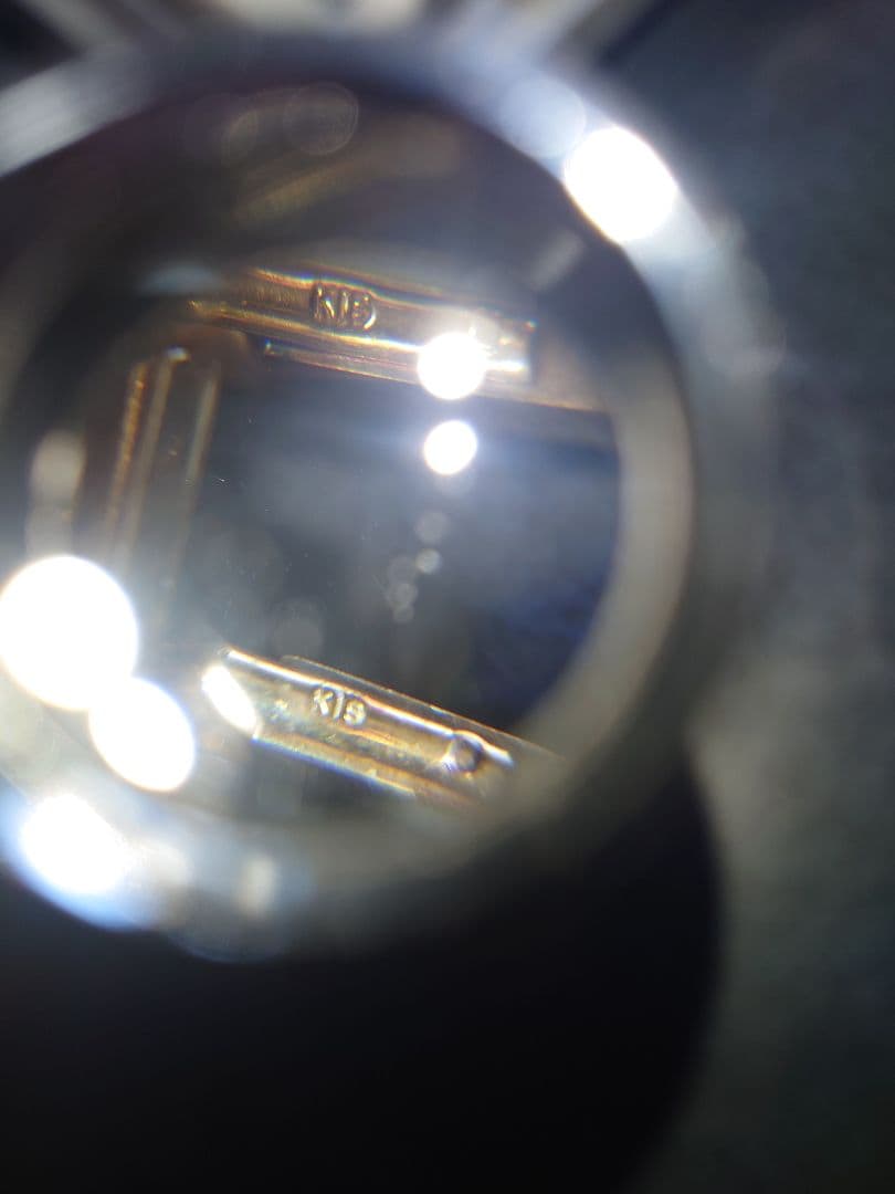 あ*3様 K18金 カフリンクス