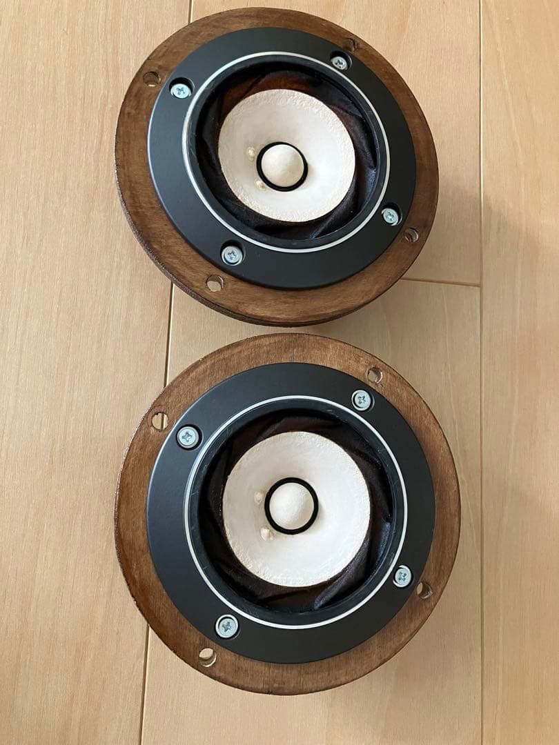 Fostex 6N-FE88ESフルレンジスピーカー2本バッフル他おまけ付き希少