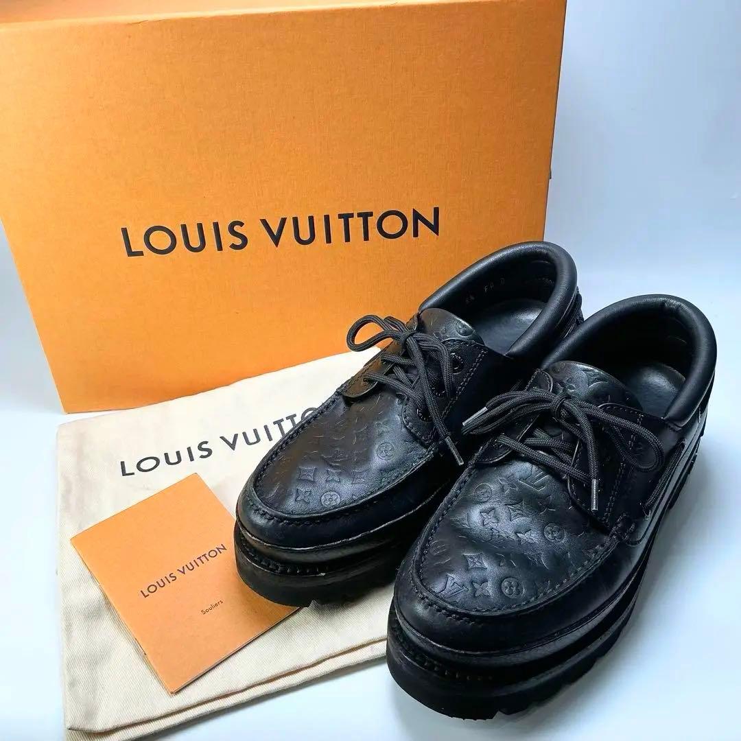 LOUISVUITTON レンジャーライン モノグラム モカシン デッキシューズ