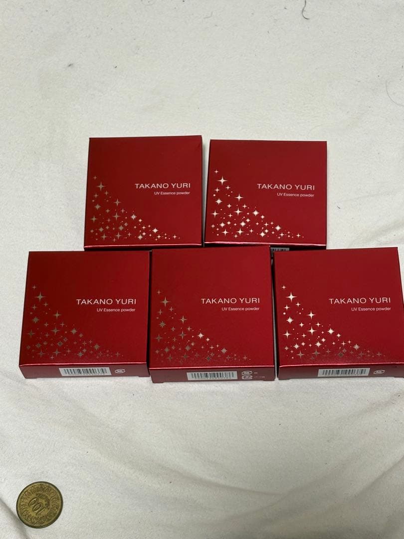 TAKANO YURI UVエッセンスパウダー 5個セット フェイスパウダー