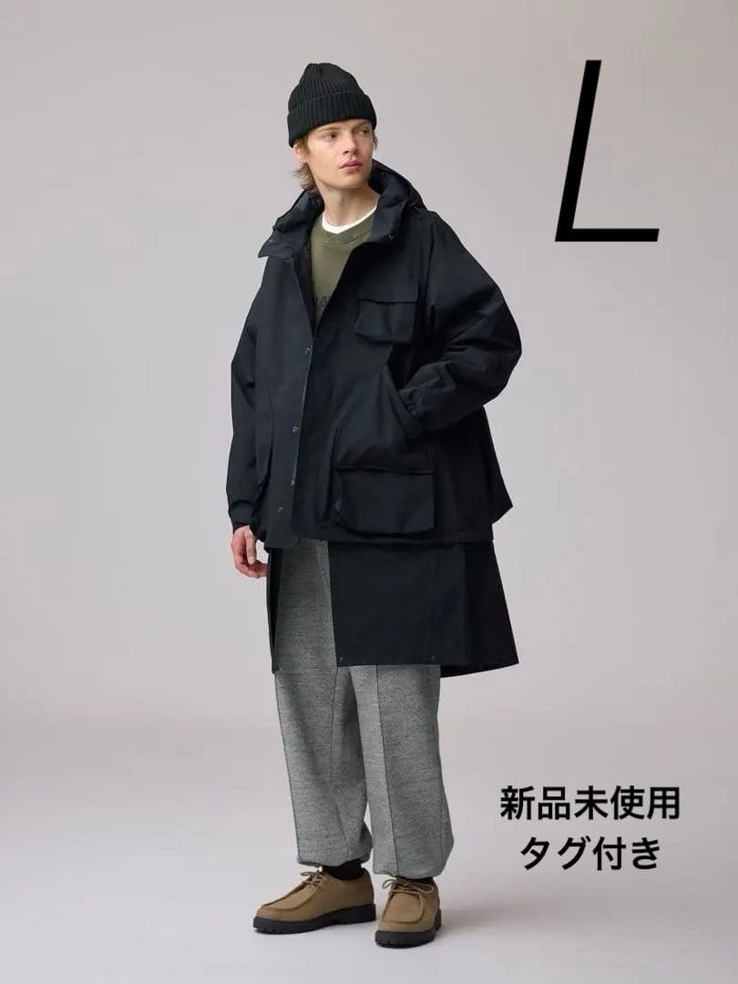 GU ENGINEERED GARMENTS パデッドシェルパーカ NAVY