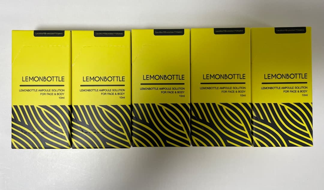 【即日発送】リピ　レモンボトル10ml 5本ホームケア