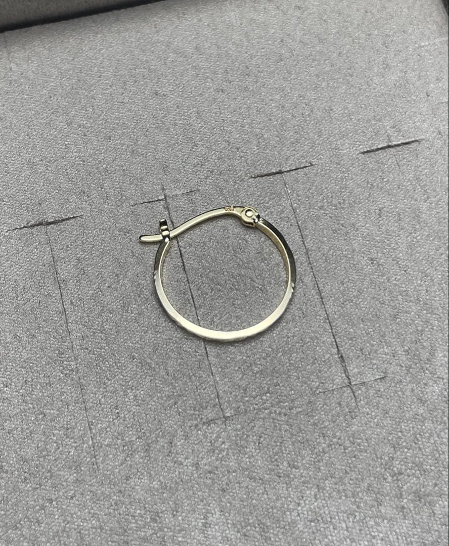 ete クレールK10 フープピアス　片耳のみ　エテ