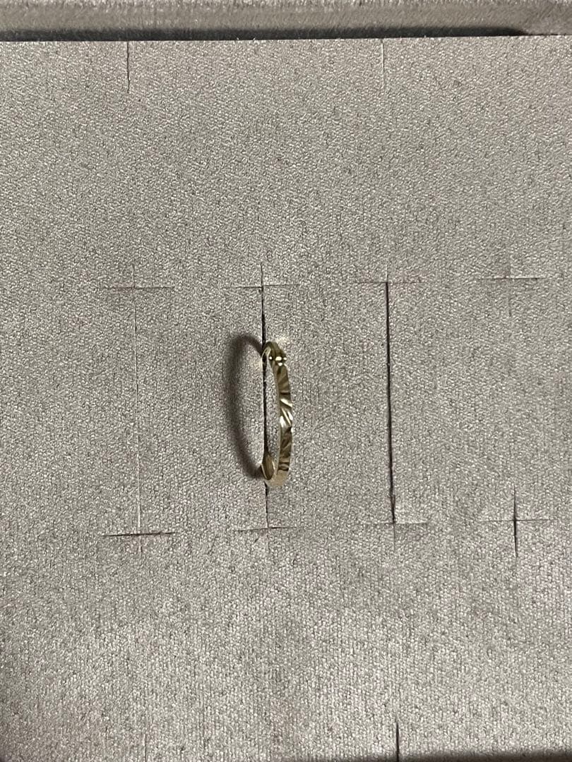 ete クレールK10 フープピアス　片耳のみ　エテ