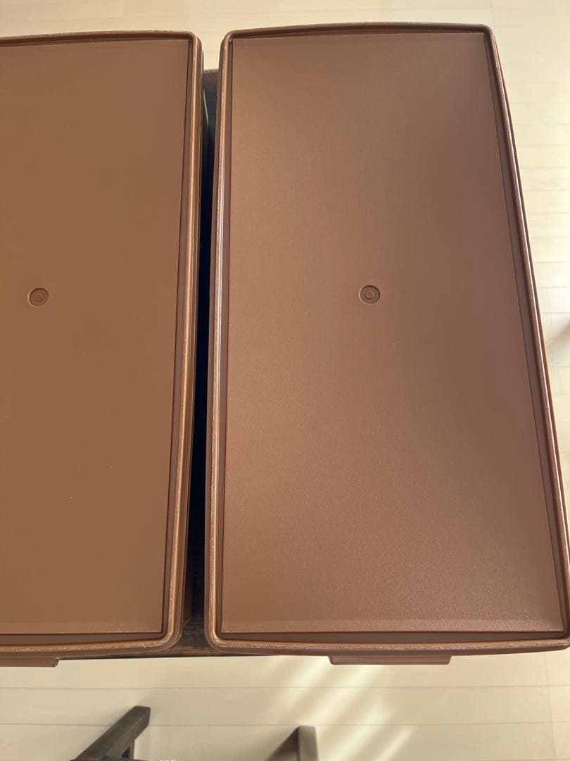 【特価・期間限定】タッパーウエア　ロングスーパーケース４個セット