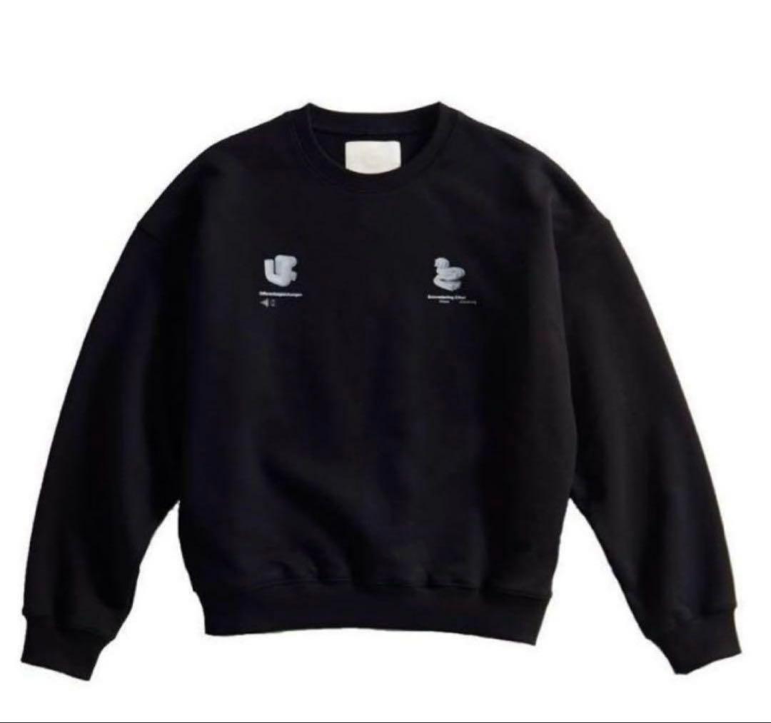 P*E様 gadid anoniem スウェット BLACK 黒