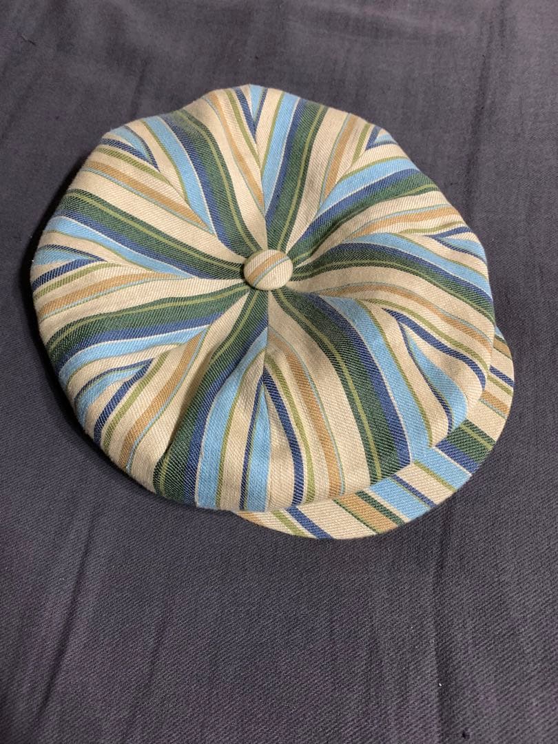 (期間限定SALE!!)23ss JAMES LOCK ストライプ キャスケット