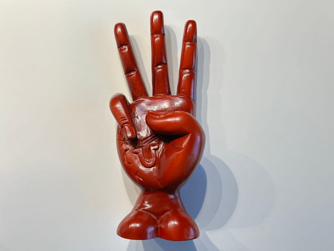 希少品　weirdo ディスプレイ　置物　木製