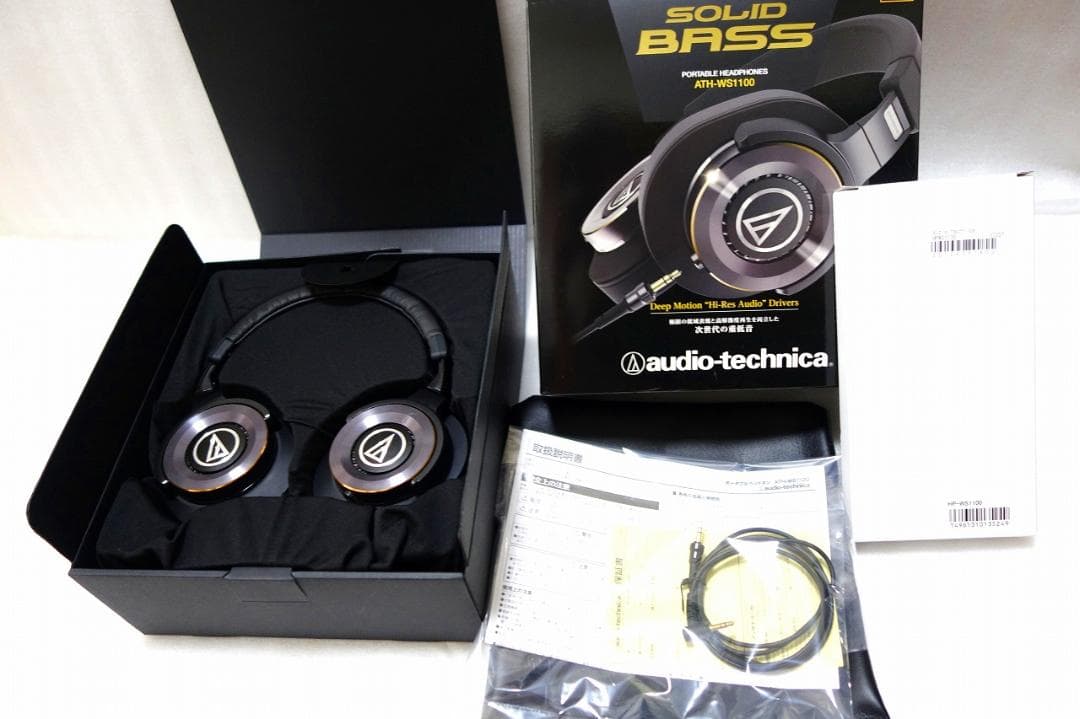 audio-technica ATH-WS1100 イヤーパッド純正新品交換済み