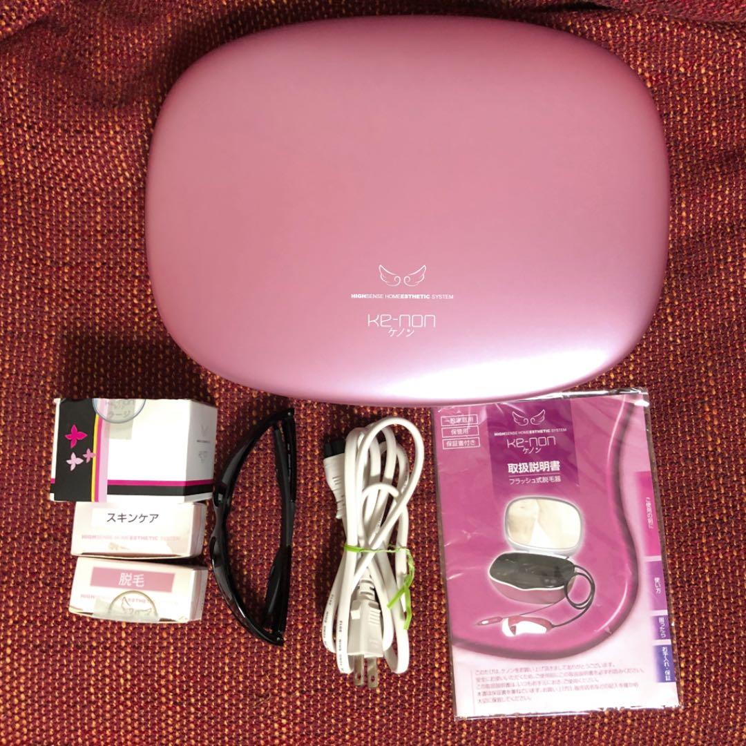 【極美品】家庭用脱毛器 ケノン kenon [カードリッジ多数]