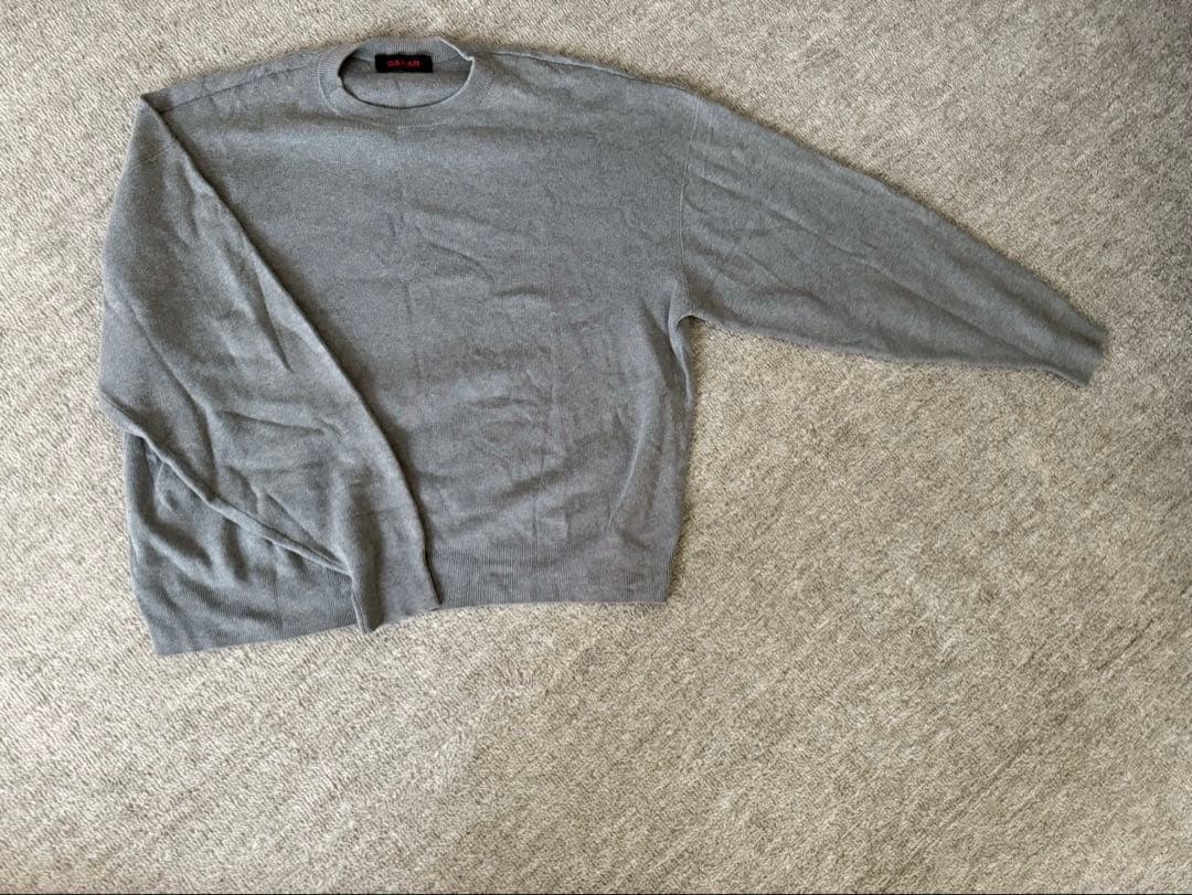 CABA N グレー 長袖セーター