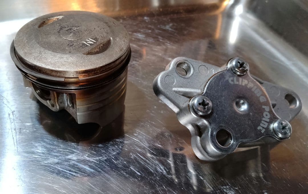 ボアアップに。　クリッピングポイント　ツーリング110ccキット