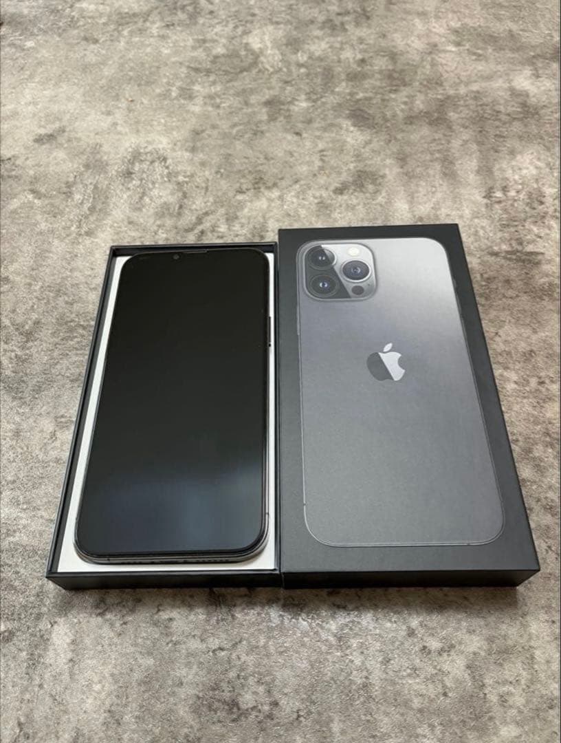 【美品】iPhone13promax 256GB グラファイト