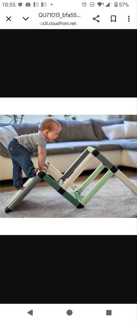 クアドロホーム ベビージム ミント 220パーツ　18ヶ月〜3歳