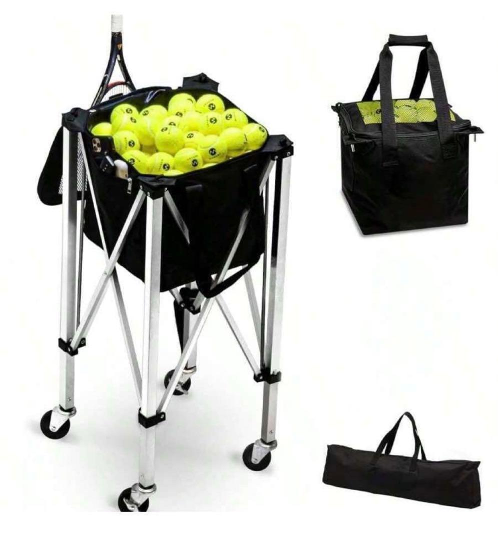 テニスバッグ 折りたたみ式テニスカート 車輪付き コンパクト 軽量