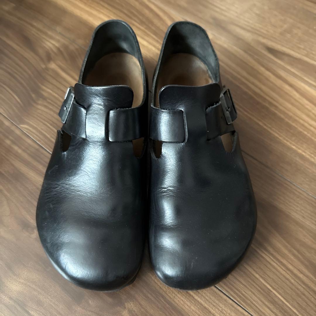 ビルケンシュトック/ロンドン ブラック レザー