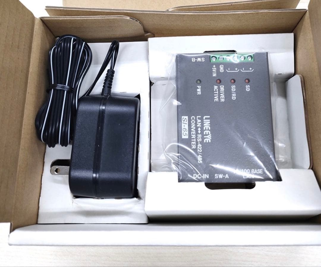 LINEEYE SI-65 RS-485/RS422 LANコンバータ―
