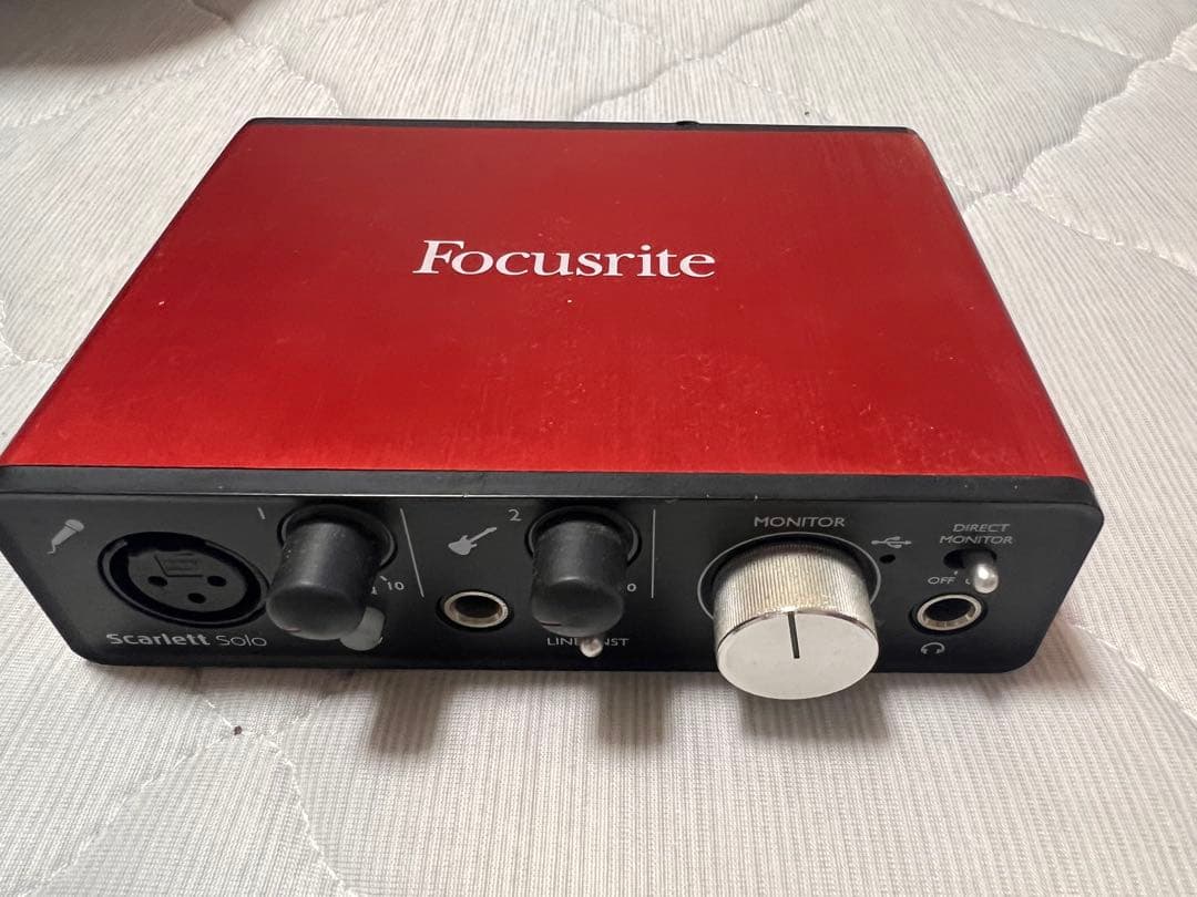 最終値下げfocusrite scarlett