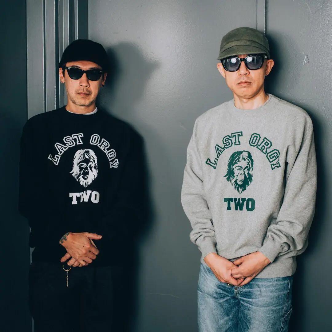 【美品】ラストオージー2 LAST ORGY 2 スウェット トレーナー GRN