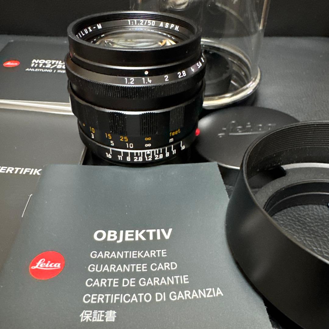 美品！ライカ　LEICA NOCTILUX-M 1:1.2/50 ASPH.