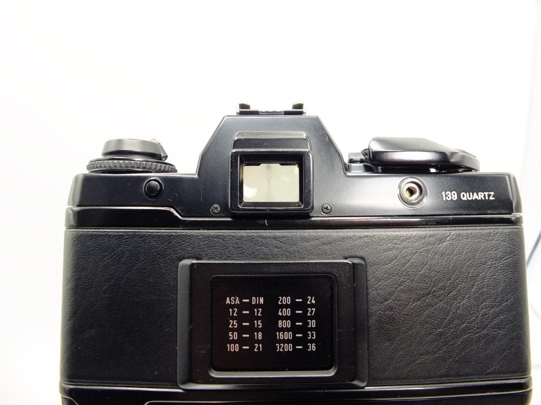 【実写確認済整備品】コンタックス139Quartz／ヤシカML50㎜f1.9付