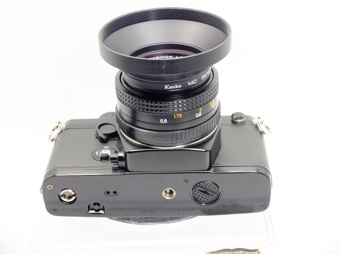 【実写確認済整備品】コンタックス139Quartz／ヤシカML50㎜f1.9付