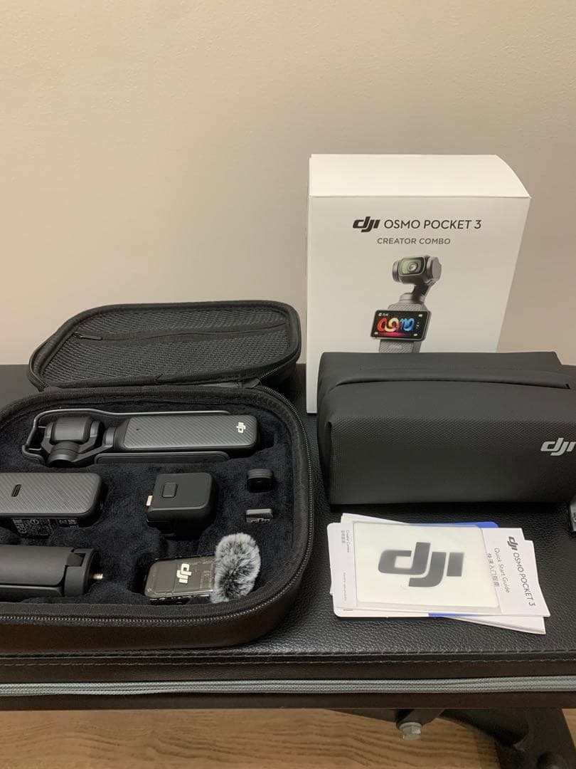 ほぼ未使用DJI Osmo Pocket 3 クリエイターコンボ 512G SD