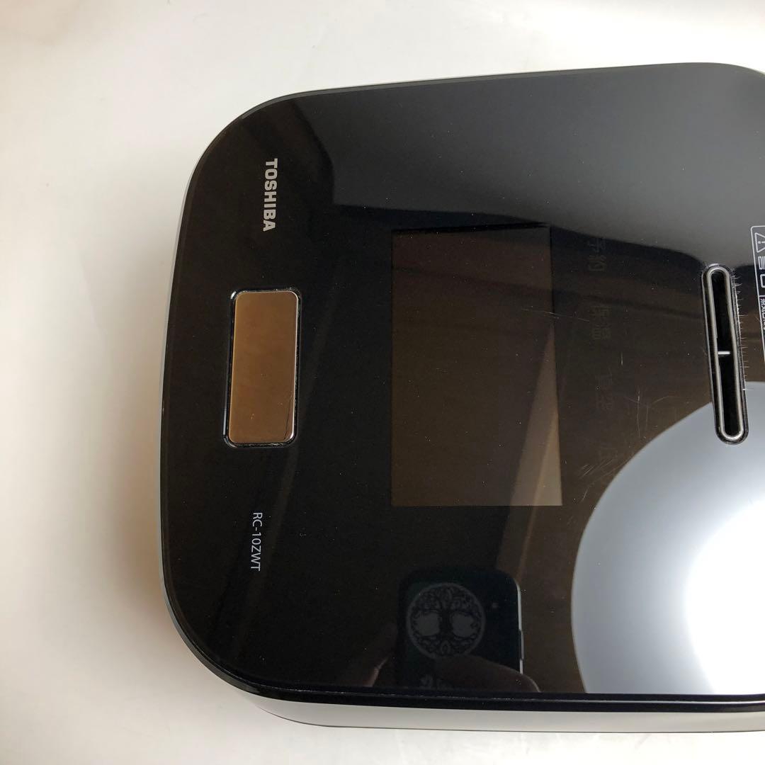 2024年購入 東芝 真空圧力IH ジャー炊飯器 RC-10ZWT(K) 黒