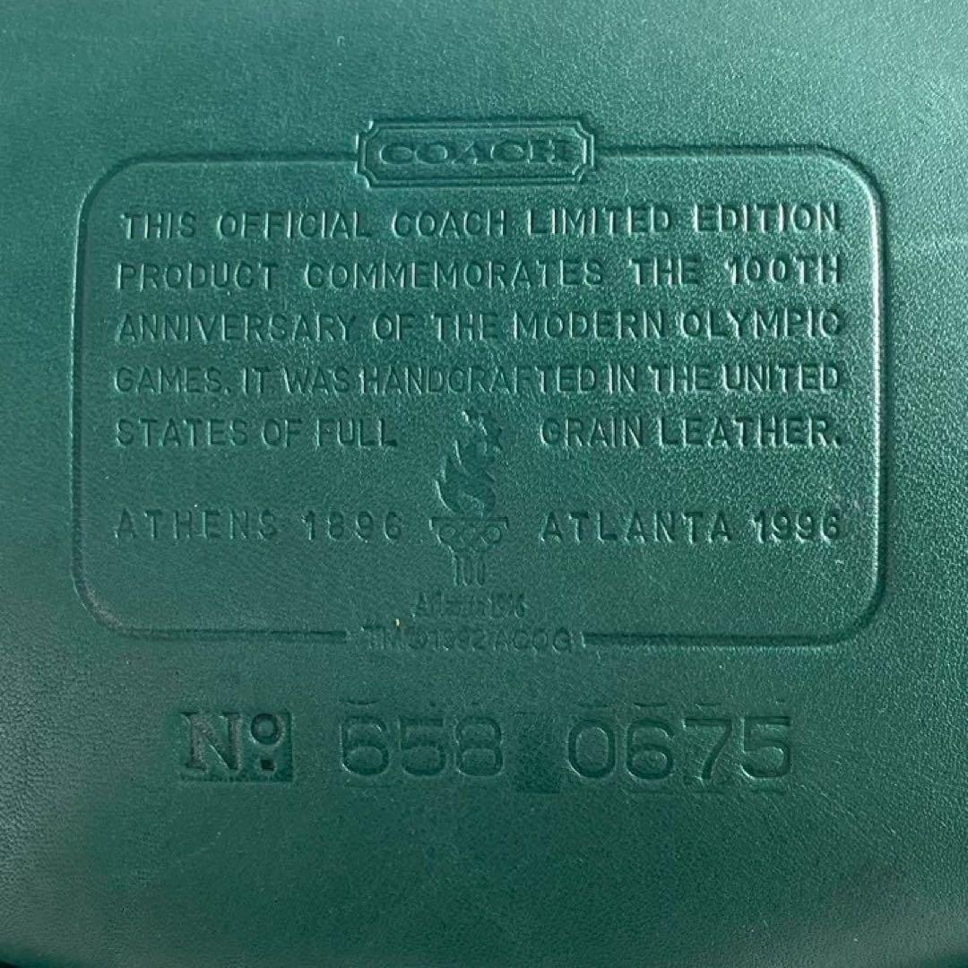美品 オールドコーチ Atlanta Olympic 限定モデル ウエストポーチ