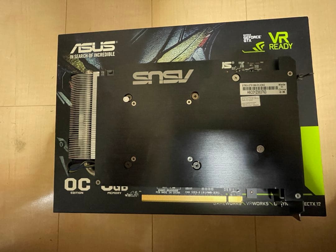 グラフィックボード・グラボ・ビデオカード ASUS STRIX GTX 1060 6GB