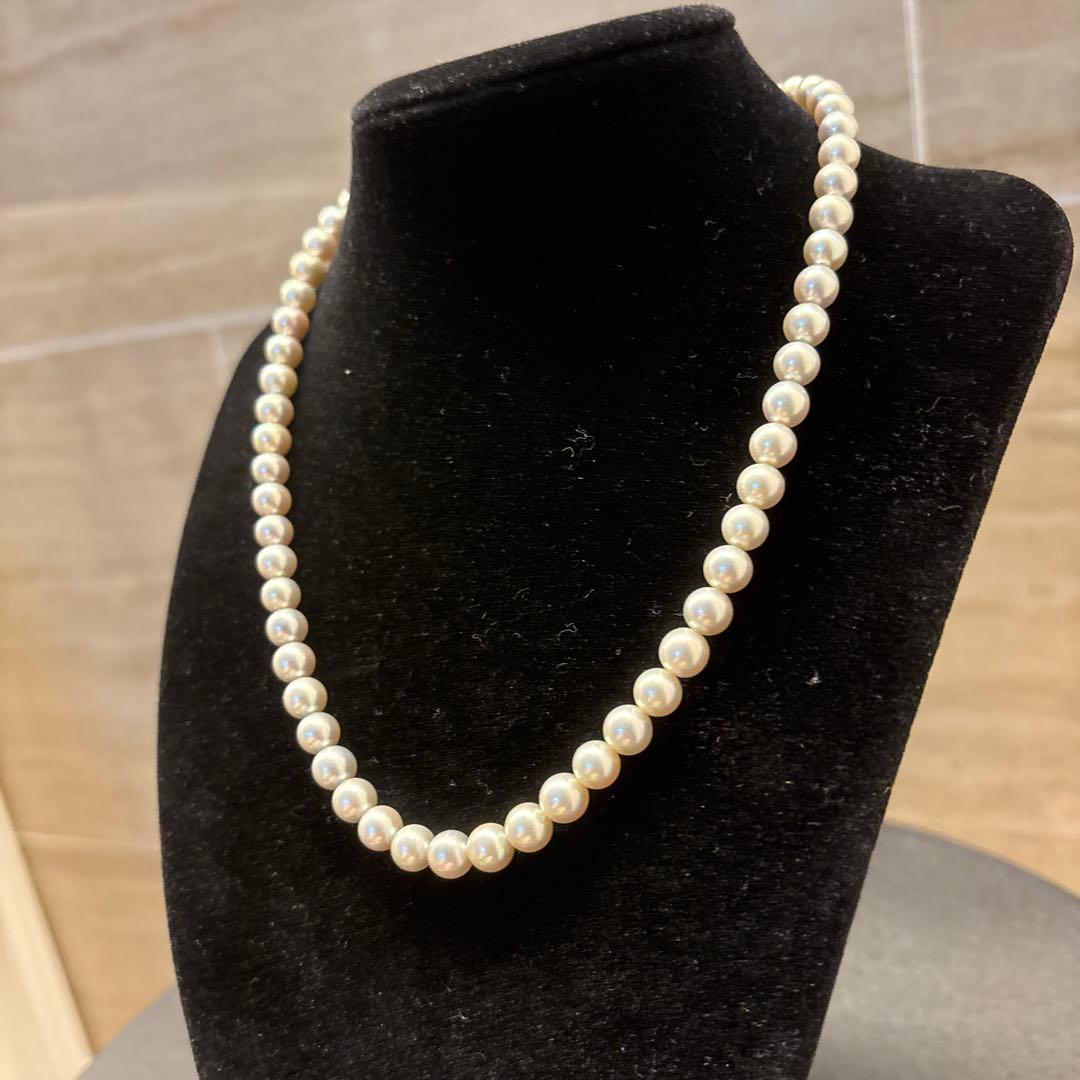 ヴィンテージ　真珠 ネックレス クラシック ホワイト　TASAKI SHINJU