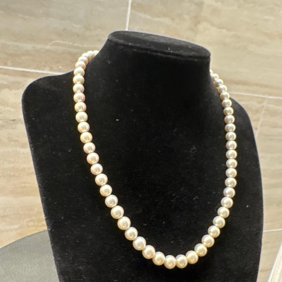 ヴィンテージ　真珠 ネックレス クラシック ホワイト　TASAKI SHINJU