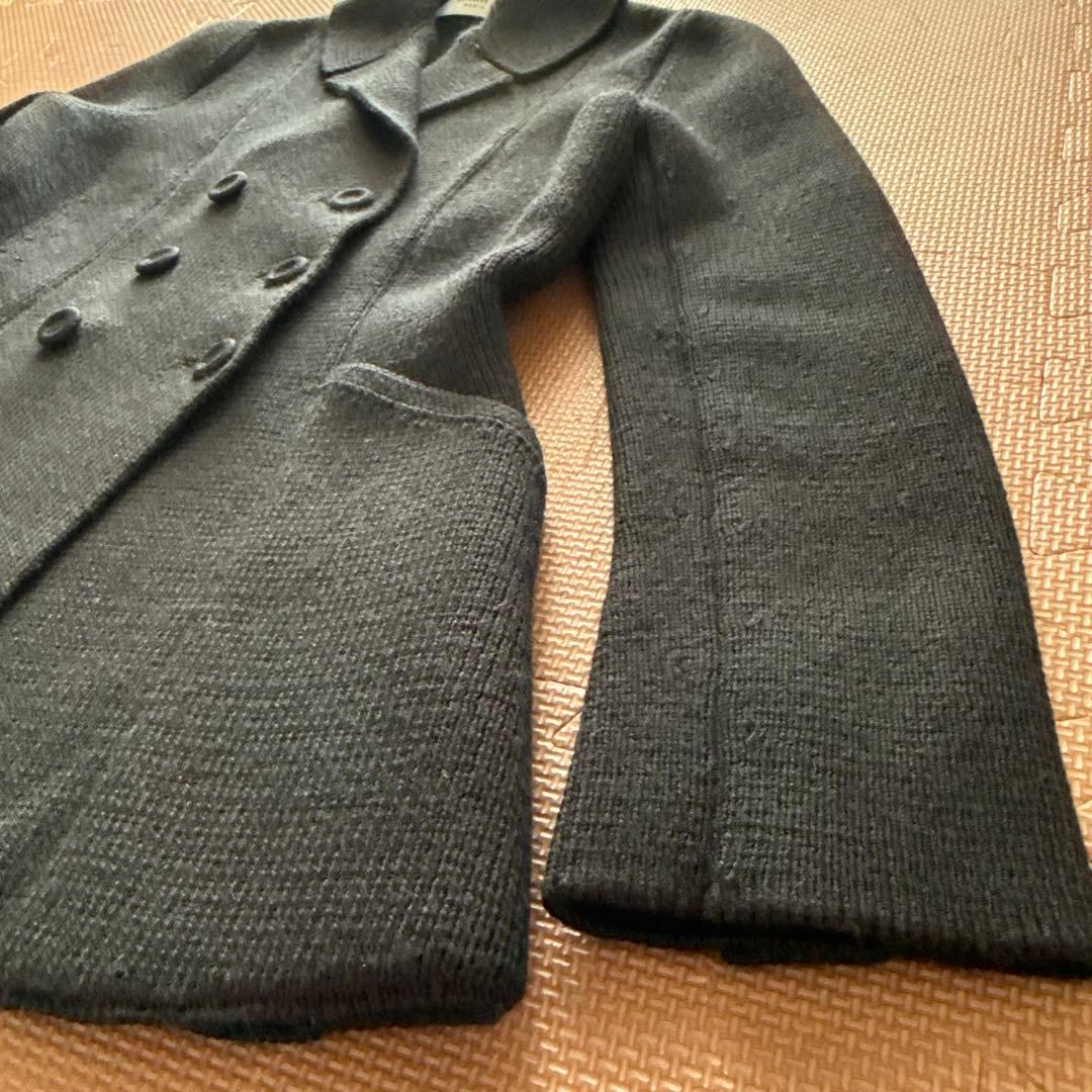 クリスチャンディオール　バージャケット　ニット黒36