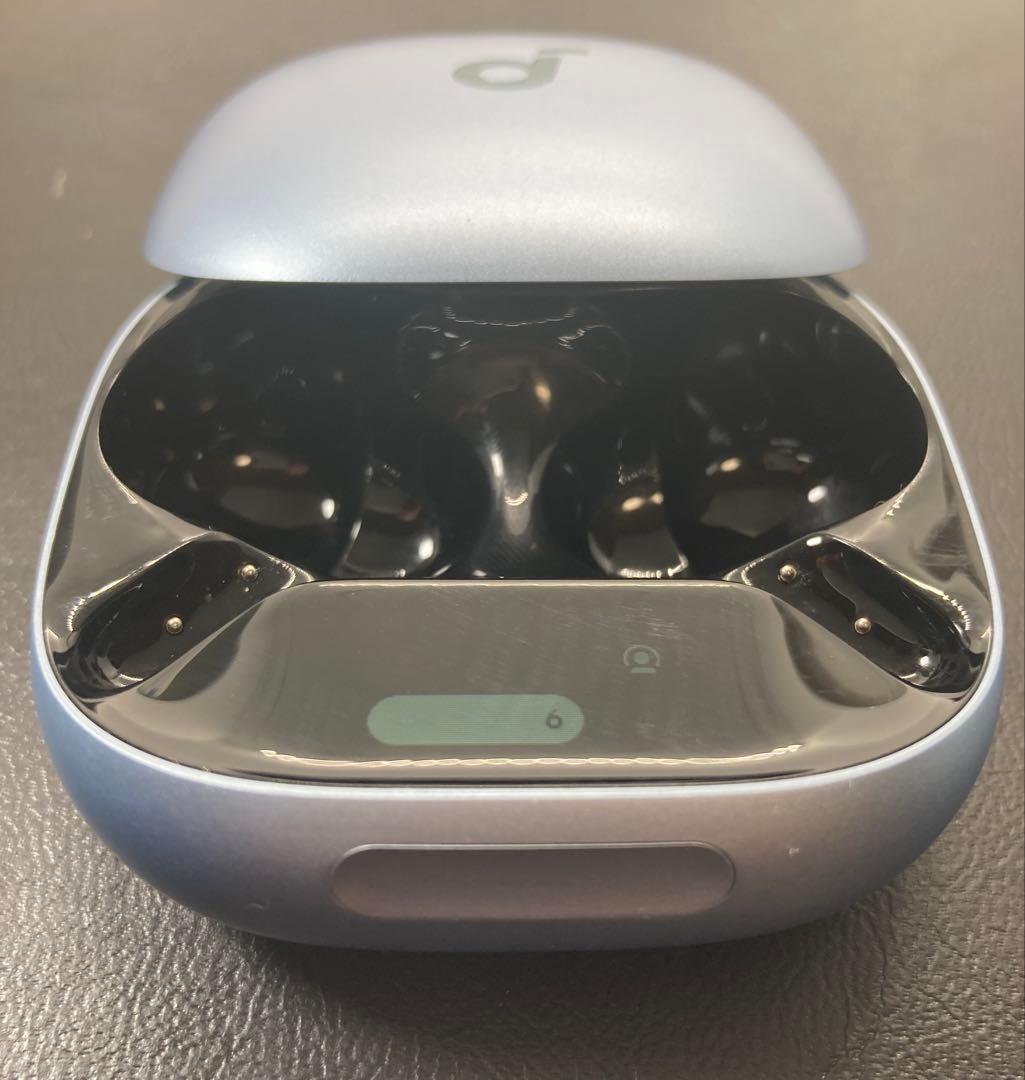 Anker soundcore Liberty4 Proスカイブルー【充電ケース