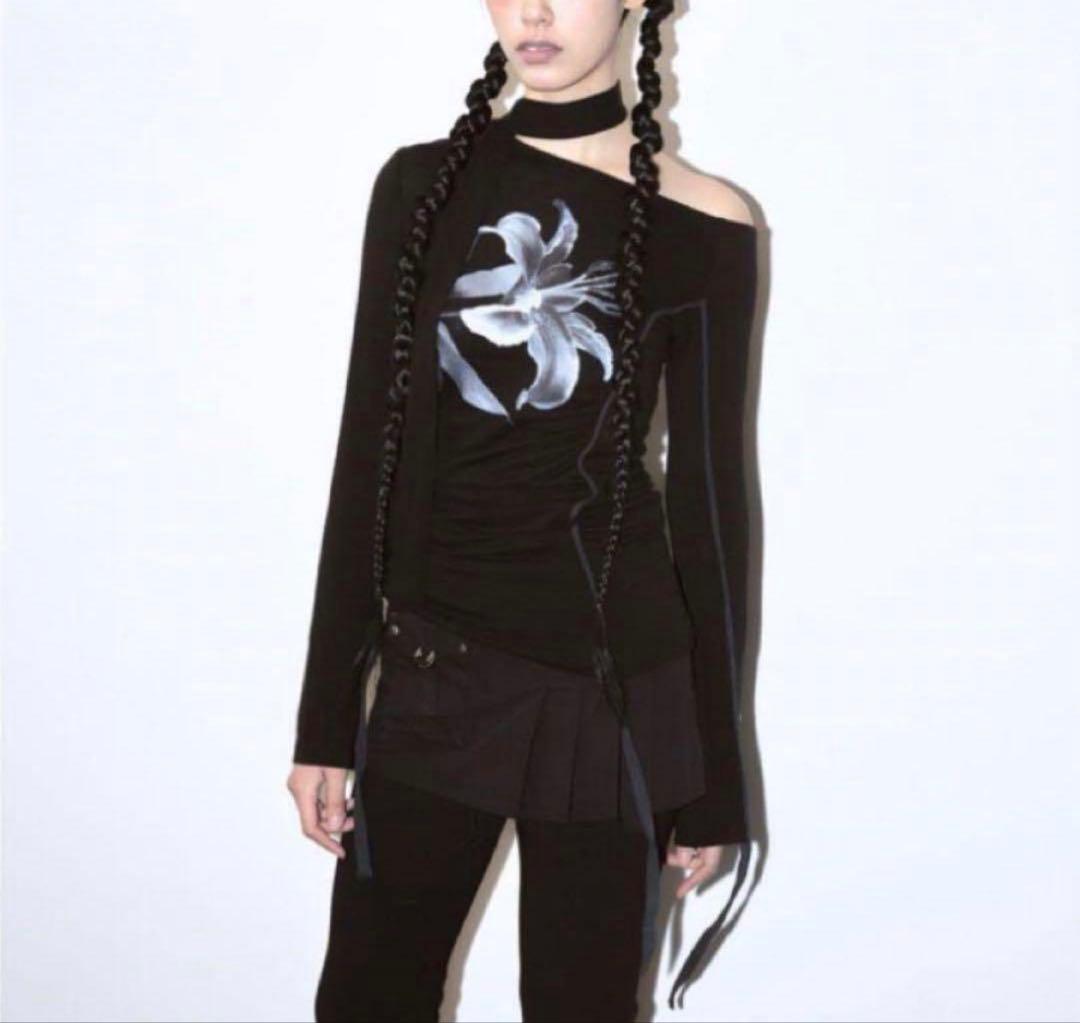 elfelfelfarchives LILY SCARF TOP シズニルック