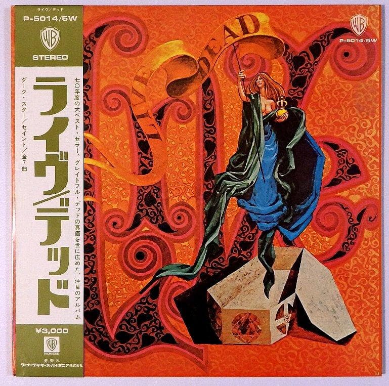 帯付 Grateful Dead Live Dead 美品 P-5014/5W