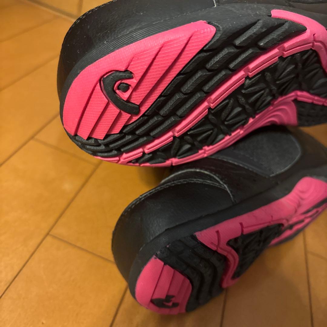 値下げ、美品！ヘッド　スノーボードブーツ ブラック/ピンク２３.５