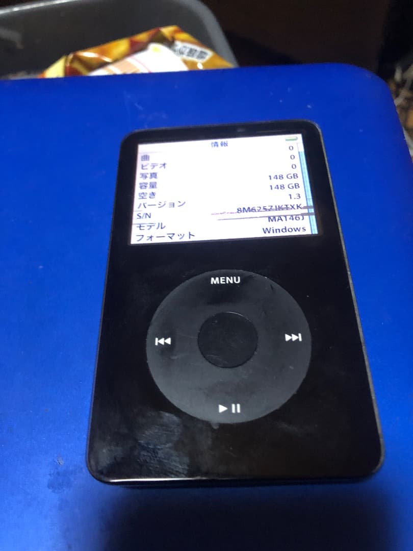 iPod classic 5G改 160GB ジャンク扱