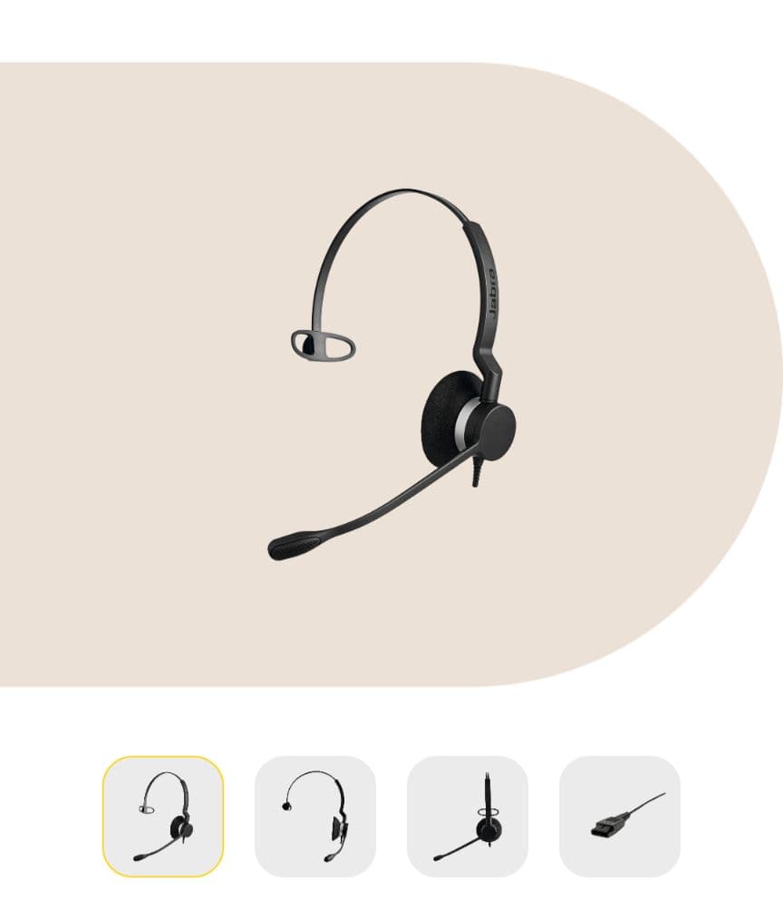 【新品】Jabra Biz 2300 Mono 有線ヘッドセット