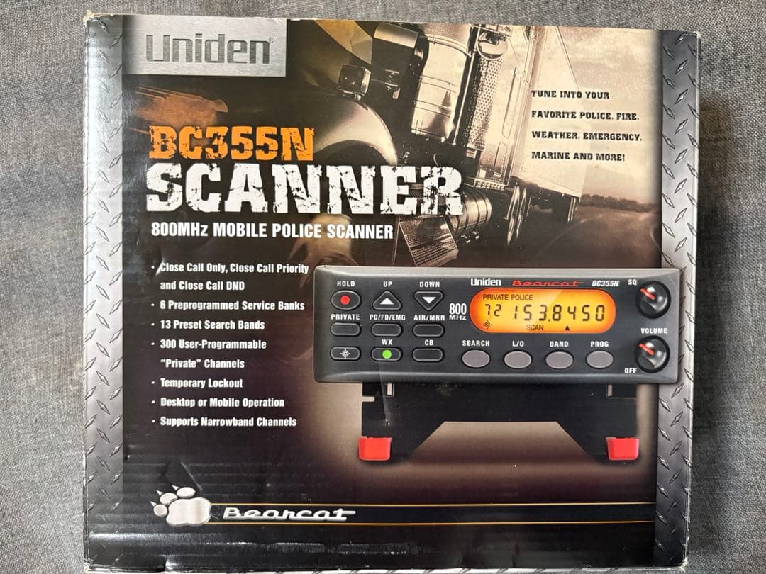 受信機 Uniden BC355N SCANNER