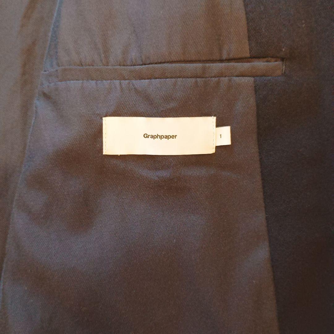 Graphpaper ネイビー ウールテーラードジャケット